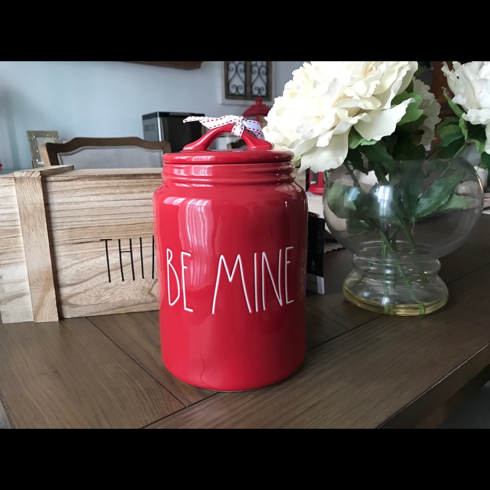 Rae Dunn BE MINE Canister